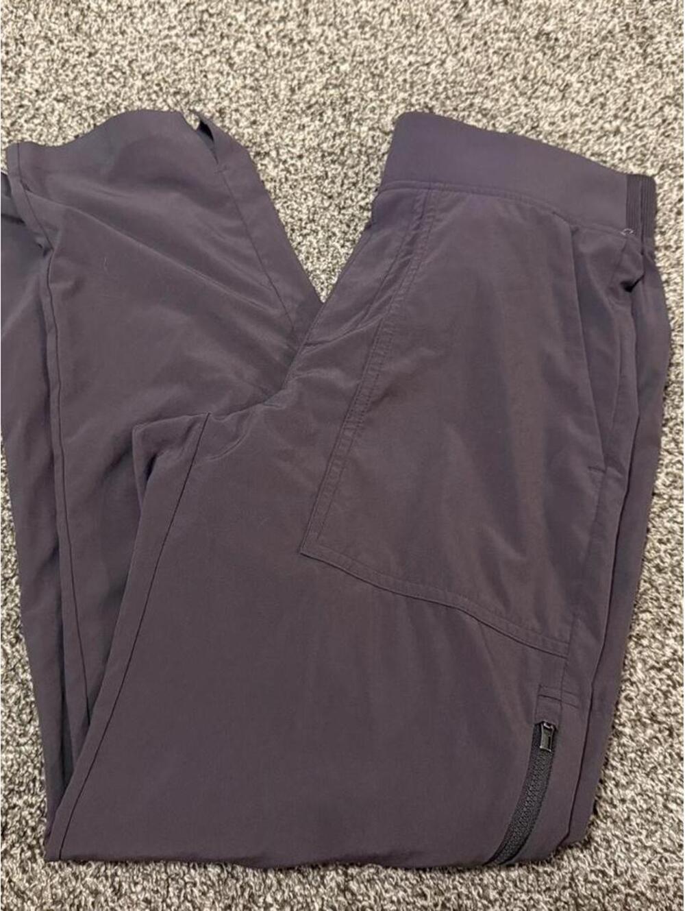 Athleta Women's Purple and Grey Joggers-tracksuit